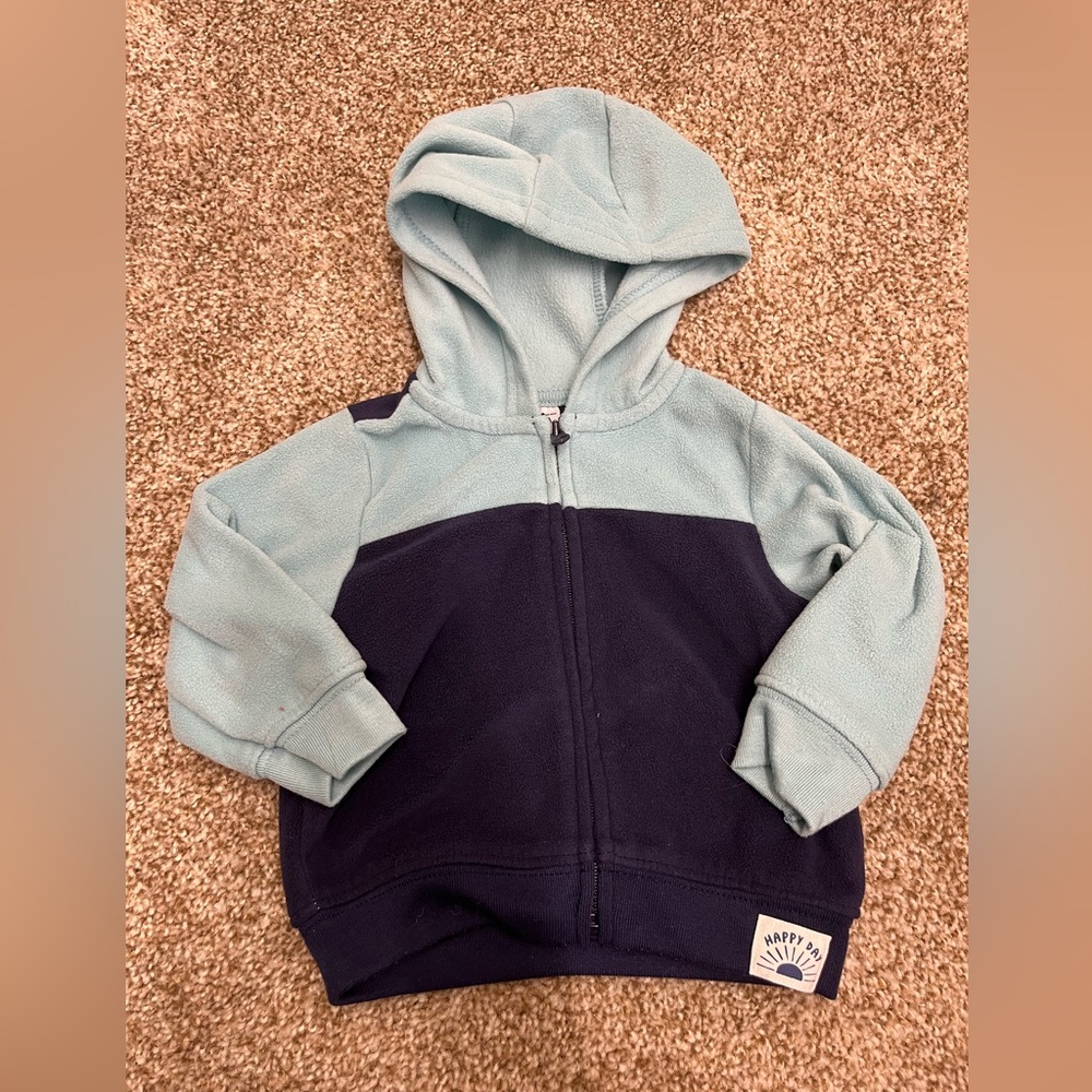 Baby Boy light blue and navy jacket
